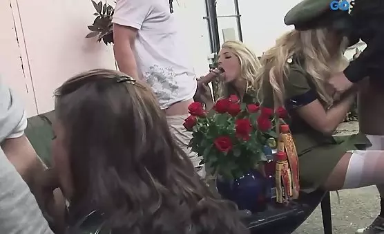 Military Girls Playing with Dicks  Loving and Sensual Military Couplings